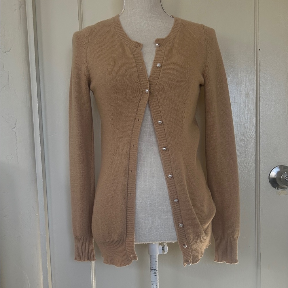 United Colors Of Benetton Tan Cardigan